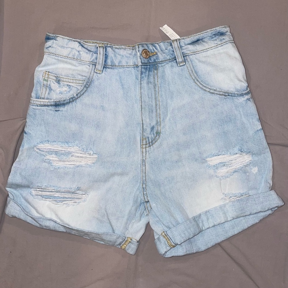 womens denim short.